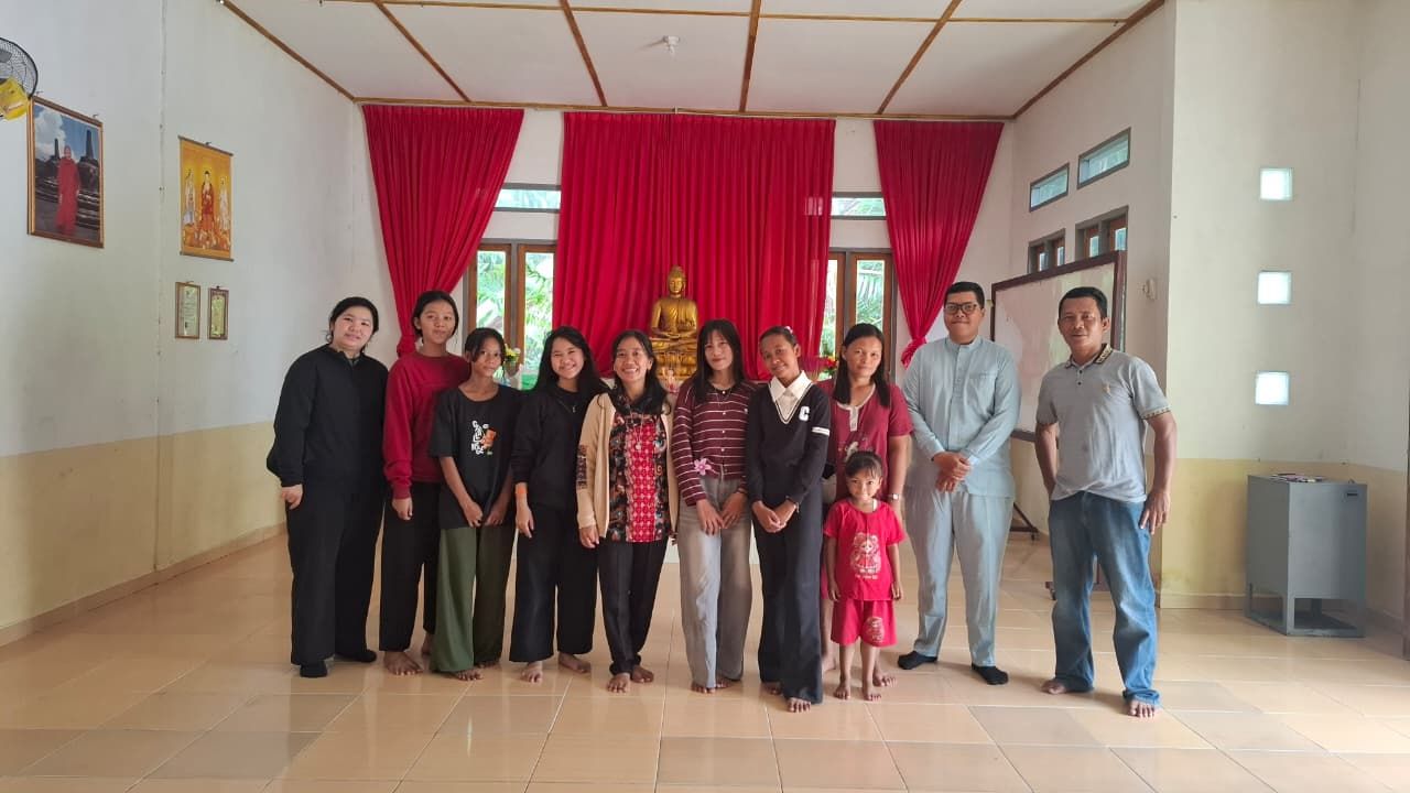 Kunjungan di Vihara Bodhi Manggalan Tenan