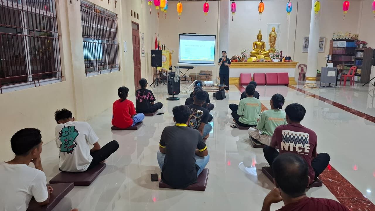 Sesi Heart to Heart dan Belabar (Sekalian Pembekalan mengenai IPGABI dan Medkom) di PMV Sasana Manggala, Desa Renak Dungun. Kab. Kep. Meranti